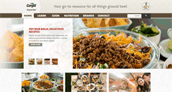 Desktop Screenshot of cargillgroundbeef.com